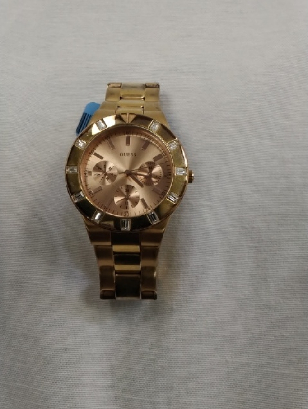 Guess Gold-tone Women's Chronograph Bracelet Watch